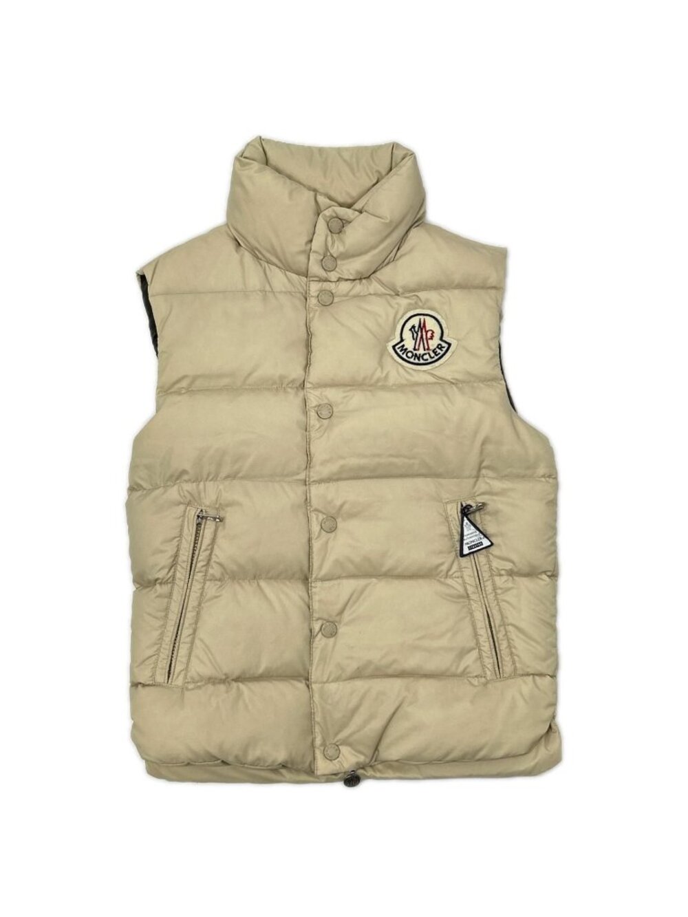 Moncler Light Beige Tibbet Down Vest 00
